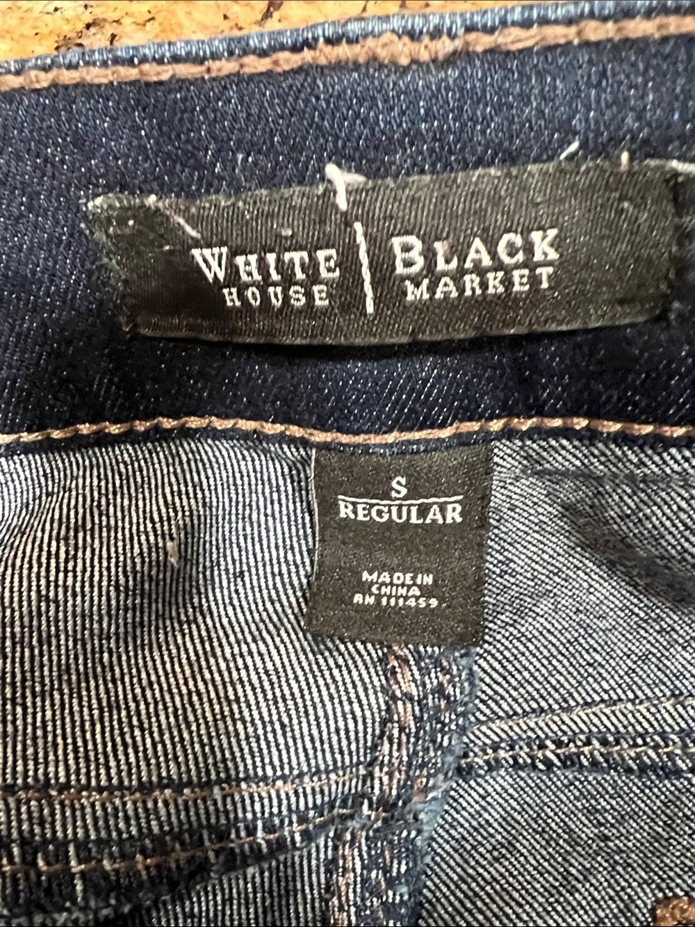 White House Black Market Dark Wash Denim Jeans